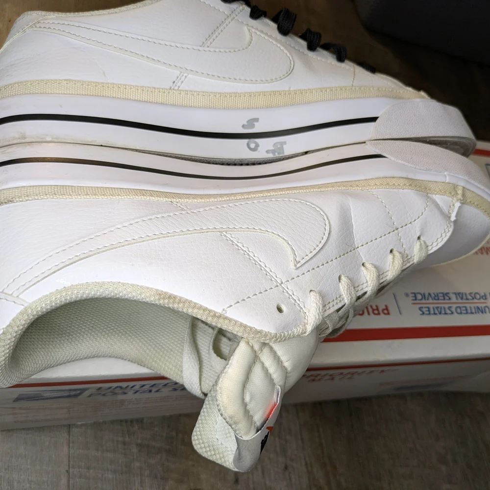 Nike Women's White Sneakers - Picture 5 of 6